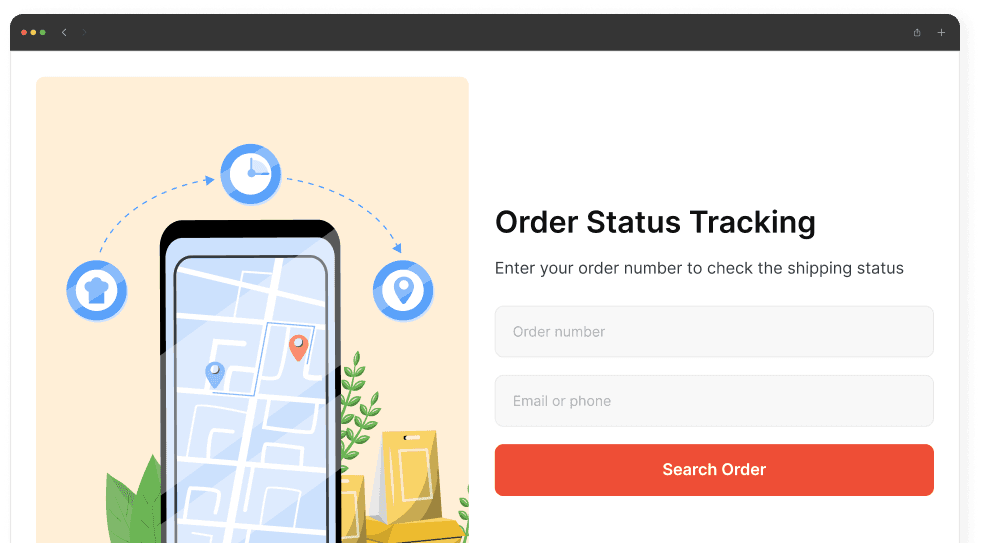 Order Lookup by Email + Order ID