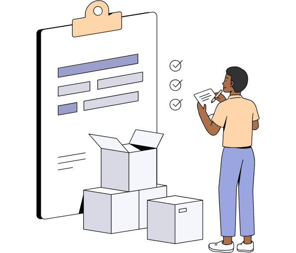 Order Tracking Illustration